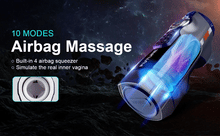 Load image into Gallery viewer, 10 Heizung Modi XT7 Automatischer Masturbator Cup mit Bluetooth-Steuerung und LED-Bildschirm