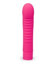 Load image into Gallery viewer, 13 cm langer Vibrator mit gerilltem Schaft