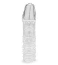 Load image into Gallery viewer, 16 cm langes Penissleeve mit Massageeffekt in L-Größe