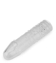 Load image into Gallery viewer, 16 cm langes Penissleeve mit Massageeffekt in L-Größe