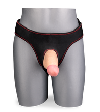 Load image into Gallery viewer, 18 cm langer realistischer Umschnalldildo
