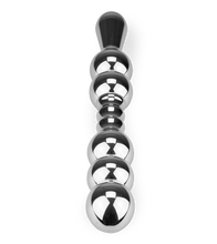 Load image into Gallery viewer, 19,5 cm langer Dildo mit 5 Kugeln