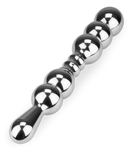 Load image into Gallery viewer, 19,5 cm langer Dildo mit 5 Kugeln