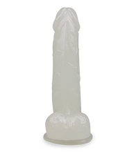 Load image into Gallery viewer, 19 cm langer phosphoreszierender Saugnapf-Dildo Lumino