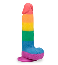 Load image into Gallery viewer, 19 cm langer Saugnapf-Dildo Pride