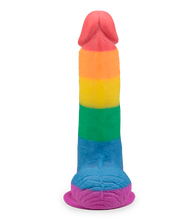 Load image into Gallery viewer, 19 cm langer Saugnapf-Dildo Pride