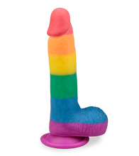 Load image into Gallery viewer, 19 cm langer Saugnapf-Dildo Pride