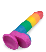 Load image into Gallery viewer, 19 cm langer Saugnapf-Dildo Pride