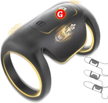 Load image into Gallery viewer, 2 IN 1 Elektrischer Penistrainer Vibrator Masturbator mit 10 Kraftvollen Vibrationsmodi