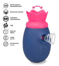 Load image into Gallery viewer, 2-in-1-Klitorisstimulator Princess