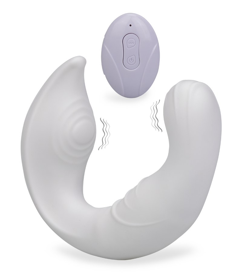 2-in-1-Paarvibrator für G-Punkt und Klitoris