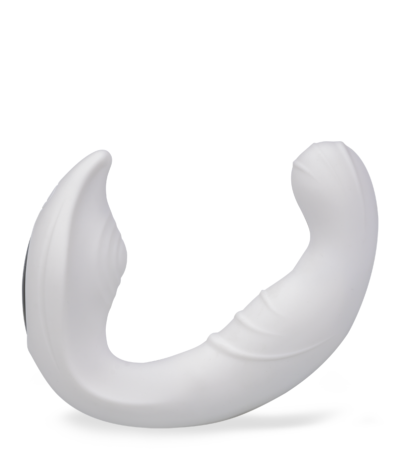 2-in-1-Paarvibrator für G-Punkt und Klitoris