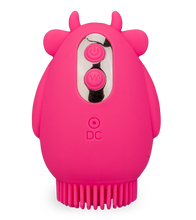 Load image into Gallery viewer, 2-in-1-Stimulator mit Druckwellen und Vibration Crazy Cow