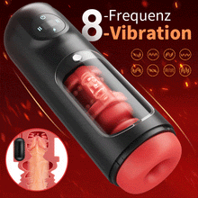 Load image into Gallery viewer, 8 schiebende 8 vibrierende 3D-Kanal-Männermasturbator