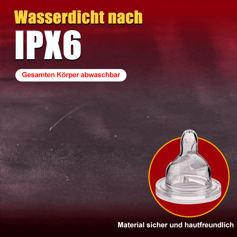 【Orgasmus 】SAUL 3 teleskopischer 10 Vibrations Doppel-Penisring Prostata Vibrator