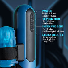 Load image into Gallery viewer, 700 Hübe pro Minute 6 Schübe 10 Vibrierende Masturbation Cup