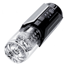 Load image into Gallery viewer, 100% Wasserdicht 4 IN 1 Automatischer Masturbator für Männer, Die realistische Zunge dreht sich um 360°, um jeden empfindlichen Punkt der Eichel zu lecken und zu necken.