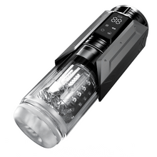 Load image into Gallery viewer, 100% Wasserdicht 4 IN 1 Automatischer Masturbator für Männer, Die realistische Zunge dreht sich um 360°, um jeden empfindlichen Punkt der Eichel zu lecken und zu necken.