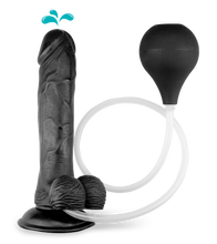 Load image into Gallery viewer, 23 cm langer Spritzdildo mit Saugnapf