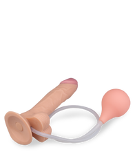 Load image into Gallery viewer, 23 cm langer Spritzdildo mit Saugnapf