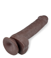 Load image into Gallery viewer, 24 cm Dildo Real Skin mit biegbarem Schaft