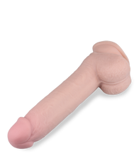 Load image into Gallery viewer, 24 cm Dildo Real Skin mit biegbarem Schaft
