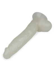 Load image into Gallery viewer, 26 cm langer phosphoreszierender Saugnapf-Dildo Lumino