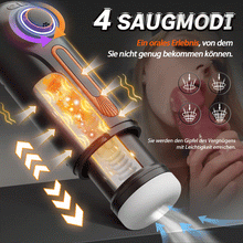 Load image into Gallery viewer, 5 IN 1 Cup Masturbator 【10 Frequenz Stoßen + Vibration】【4 Frequenz Saugen】【42° Heizung】
