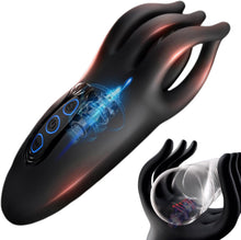 Load image into Gallery viewer, 10 Vibrations-Knetmodi Sex Spielzeug für die Männer, Penis Trainer Masturbator Vibratorensets für Männer Eichelvibrator Taschenmuschi