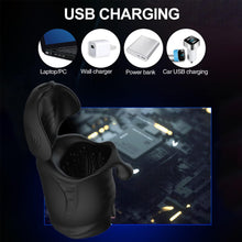 Load image into Gallery viewer, 3-in-1 Penis-Trainer Mit 10 Vibrationsmodi Neuer Masturbator Electric Glans Vibrator Zwei-Wege-Vibrator Penis-Verzögerungs-Trainer Eichelmassagegerät Penisstimulation geeignet für männliche