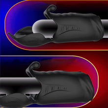 Load image into Gallery viewer, 3-in-1 Penis-Trainer Mit 10 Vibrationsmodi Neuer Masturbator Electric Glans Vibrator Zwei-Wege-Vibrator Penis-Verzögerungs-Trainer Eichelmassagegerät Penisstimulation geeignet für männliche