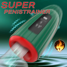 Load image into Gallery viewer, 360° umwickeltes Elektrischer Masturbator Groß Penistrainer Vibrator Sex Spielzeug für Männer, HeizfunktionPenisvibrator 9 Vibrations für Training längere Ausdauer, Eichel Stimulator Sexspielzeug solo