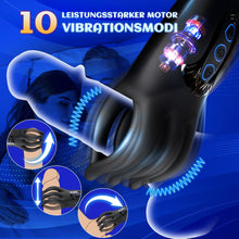 Load image into Gallery viewer, 10 Vibrations-Knetmodi Sex Spielzeug für die Männer, Penis Trainer Masturbator Vibratorensets für Männer Eichelvibrator Taschenmuschi