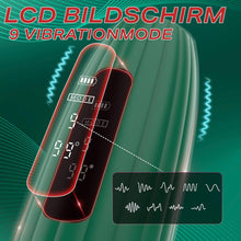 Load image into Gallery viewer, 360° umwickeltes Elektrischer Masturbator Groß Penistrainer Vibrator Sex Spielzeug für Männer, HeizfunktionPenisvibrator 9 Vibrations für Training längere Ausdauer, Eichel Stimulator Sexspielzeug solo
