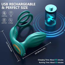 Load image into Gallery viewer, 360° Rotierendes Analvibrator-Prostata-Massagegerät mit APP Fernbedienung,Anal Plug Vibratoren 9 Vibrations &amp; 9 Rotationsmodi,Silikon Penisringe Analvibratoren Sexspielzeug für Männer Paare.