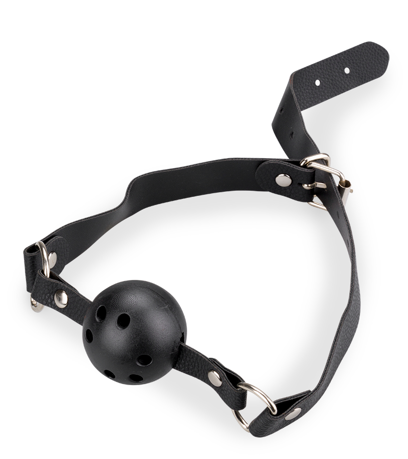 8-teiliges BDSM-Set aus Kunstleder mit Nieten