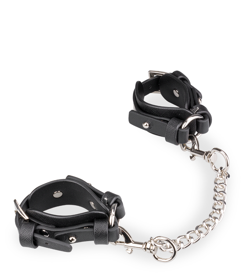 8-teiliges Bondage-Set aus veganem Lederimitat