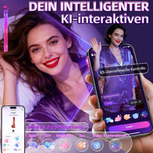 Load image into Gallery viewer, 3-in-1 APP-Steuerung Dildo Vibratorensets für Frauen, 7×7 Modi Stoß-Dildo mit Vibration &amp; Jetfunktion, Realistisches Design, USB-Aufladbar, Sex Spielzeug für die Frau &amp; Paare