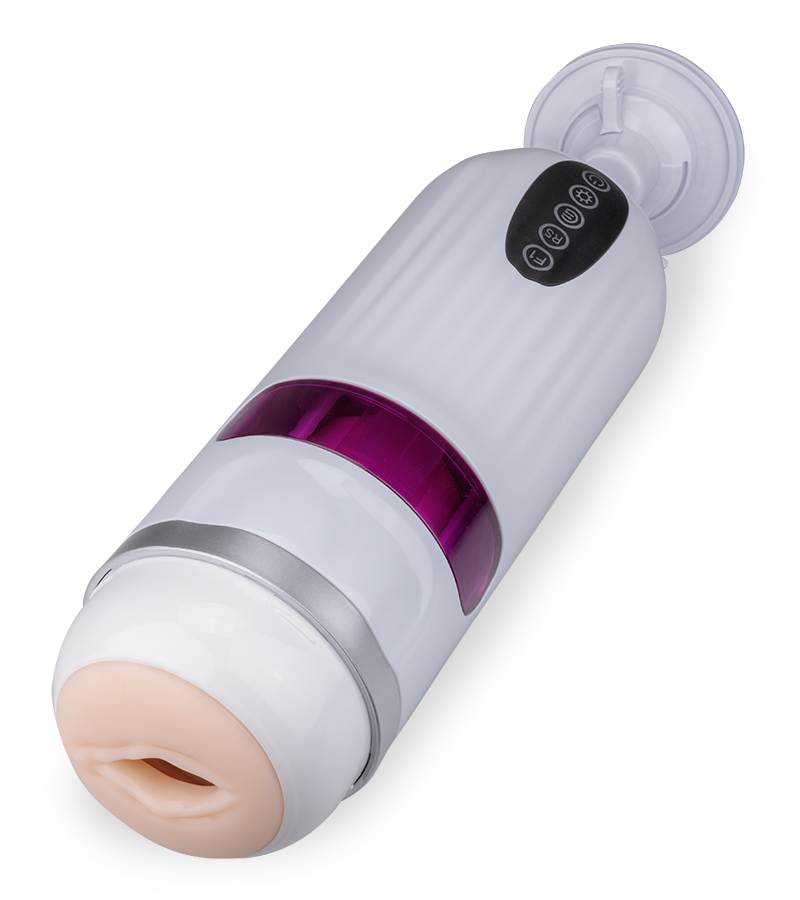 Airbag-Masturbator mit Heizung Snowstorm 10 Modi