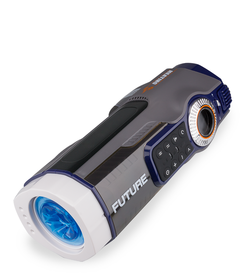 Airbag-Masturbator mit Stoßfunktion und Heizung Future Pro 3