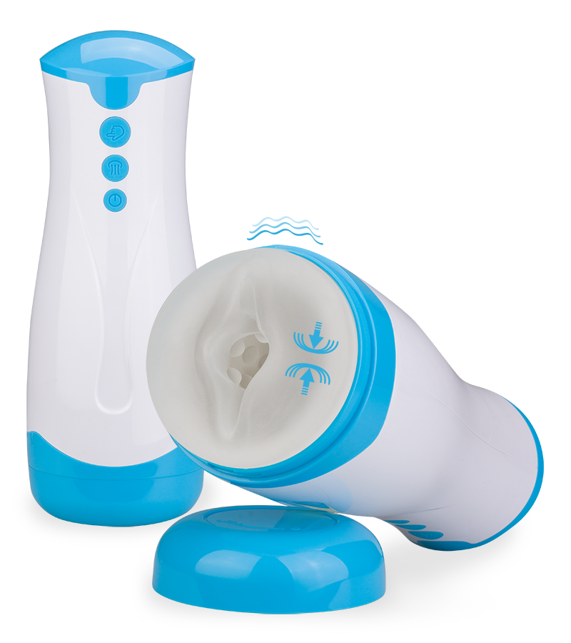 Airbag-Masturbator mit Vibration Partner