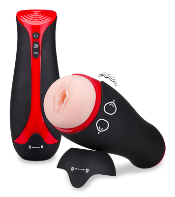 Airbag-Masturbator mit Vibration Pingu