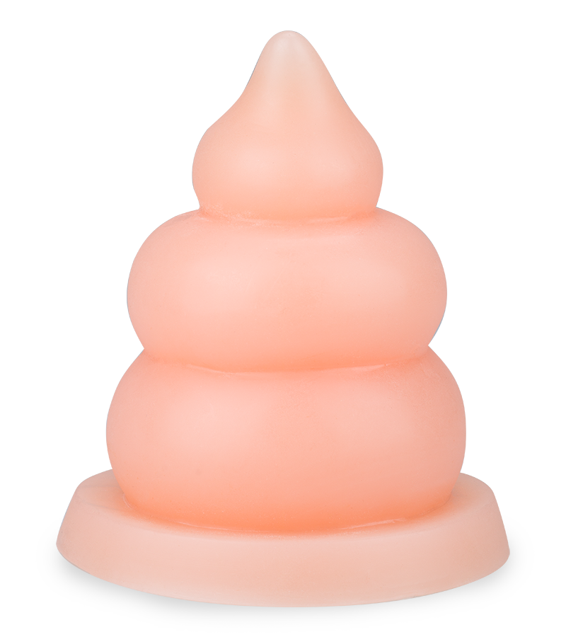 XL-Analplug mit Saugnapf Poopy