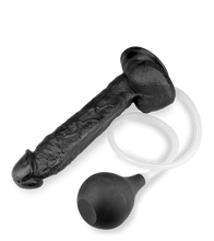 Load image into Gallery viewer, XL-Saugnapfdildo mit Spritzfunktion