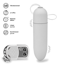 Load image into Gallery viewer, XXL-Vibroei mit Fernbedienung