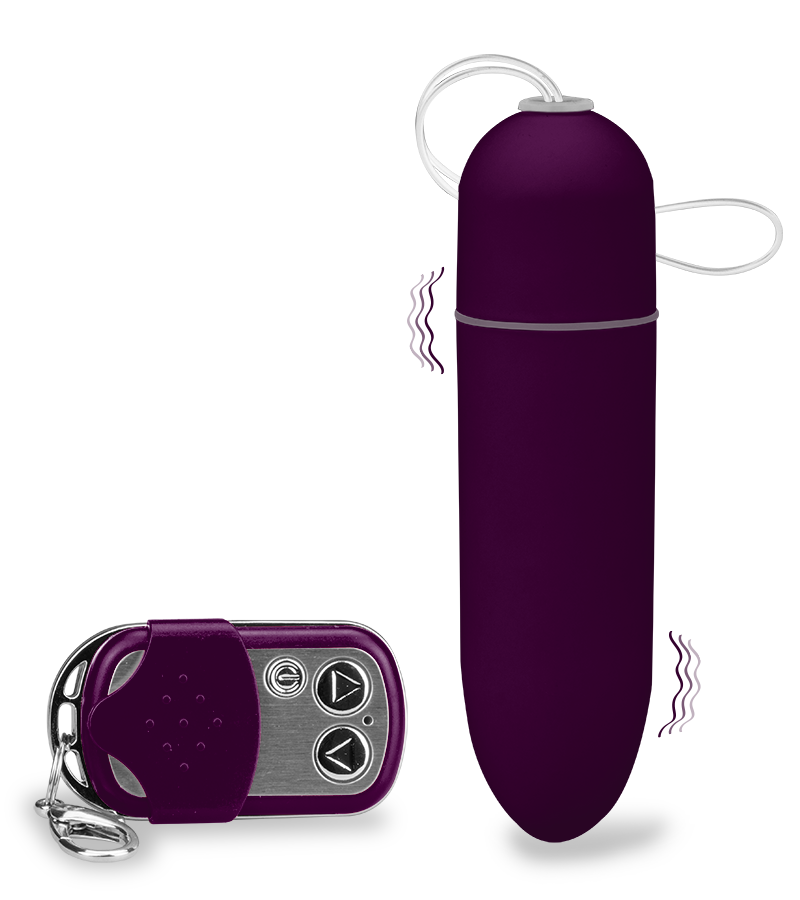 XXL-Vibroei mit Fernbedienung