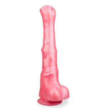 Load image into Gallery viewer, XXXL-Pferdedildo mit Saugnapf