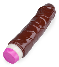 Load image into Gallery viewer, Zweifarbiger biegsamer Dildo-Vibrator